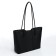 Bag Female Tout with zipper, black color