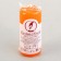 Candle - cylinder, 4x9 cm, 11 hours, 90 g, orange