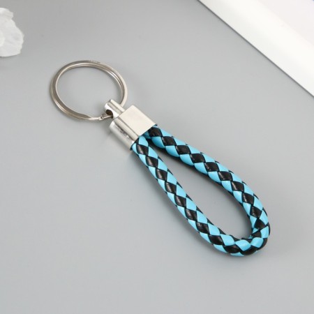 Trick Metal to the leatherette "Strap of the braid" mix 8 cm-2
