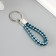 Trick Metal to the leatherette "Strap of the braid" mix 8 cm