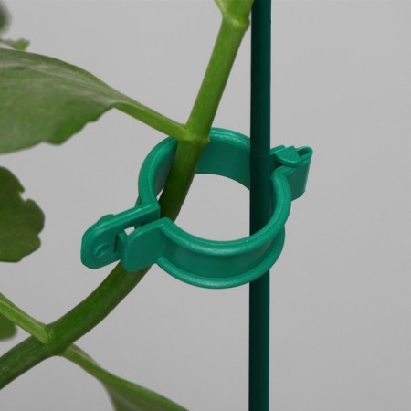 Garden clip, d = 20 mm, set 100 pcs., Green, Greengo-4