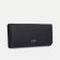 Women's wallet on a magnet, black color