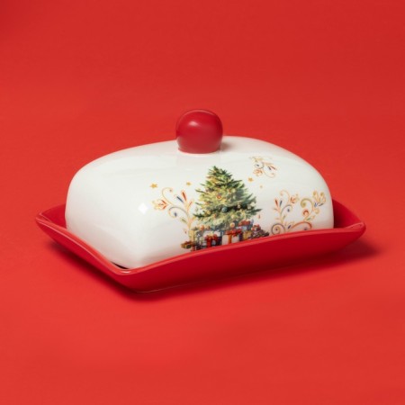 New Year's Dolyana Magic Wood, 16.8 × 12 × 9 cm, red color-2