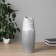 VAZA Ceramics HELP "BRIGEM" BOOKS SHOW, D-6CM, H-29.5X10 cm, white-gray
