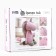 Knitting set. Amigurumi: Soft toy "Olbi Unicorned", 30 cm