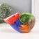 Suvenir glass "Sea shell" multi -colored 9x20x12 cm