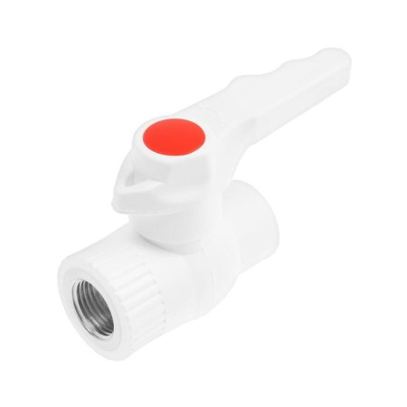 Ball bar valve, d = 20 x 1/2 ", internal thread, combined, polypropylene