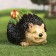 Garden figure "Hedgehog with acorns" 17x23x18cm