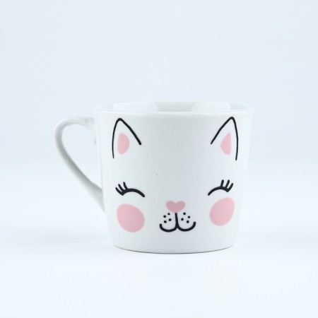 Gift set "Kotik": a mug 180 ml, spoon-2