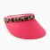 Feminine visor minaku "leopard" color pink, rn 56-58