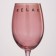 A glass for the wine "Relax", 360 ml, pink