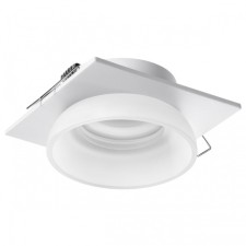 Lamp built -in Novotech. Lirio, 9W, GU10, 40x92x92 mm, white color