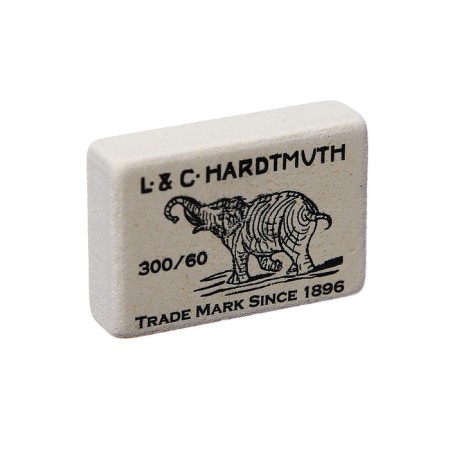 E Lastik K-I-N rubber ElePhant 300/60 32*18*8 mm, white