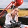 Glasses GA0512 (color: C2 black, red; diopter: +3.5; tint: no)