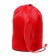 A bag for shoes and balls 360 x 220 mm, round bottom D 220 mm, calligrata (soft polyester, density 210 D), red