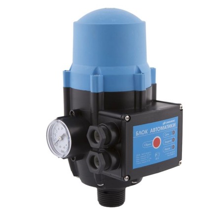 Dzhilex pump automation unit, with manometer