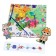 Geobord with the tasks "Study the Seasons" with a prediction