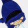 Baby bag with lightning, over the shoulder, blue color