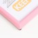 Photo frame plastic 21x30 cm 4 series, pink