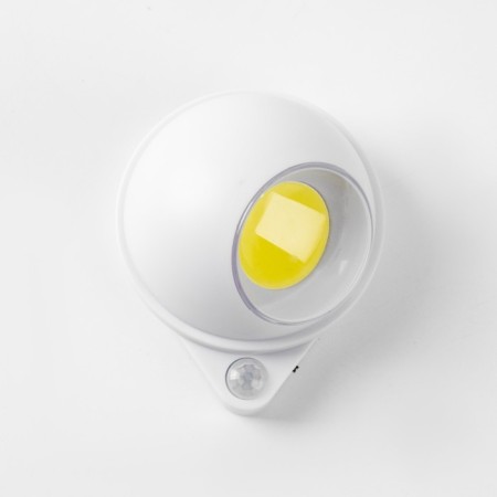 Light lamp, 200 lm, COB, 3 AAA, magnet, adhesive base, motion sensor, 7.5 x 9.2 cm-3
