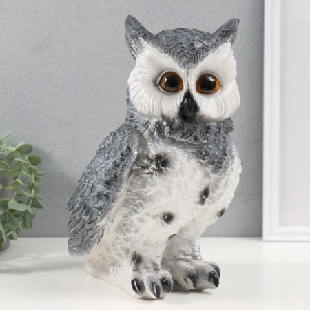 Figure "Owl Big with ears" (gray), 27 x17 x 19.5 cm-1