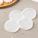 Silicone form "best mom", cell d = 6 cm, the color is transparent