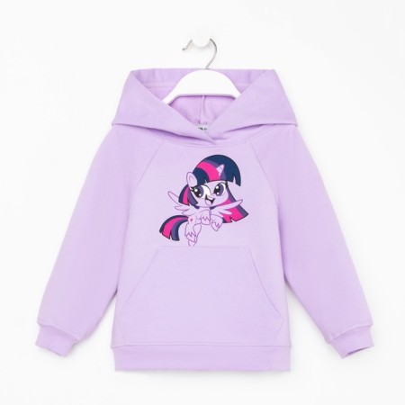 Худи для девочки «Искорка», My Little Pony, рост 110-116 см, цвет фиолетовый-10