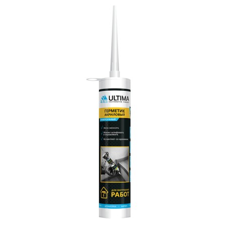 Ultima sealant acrylic white 280ml