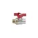 Ballic Aquasfera Euro 1005-02, 3/4 ", pn 30, external thread, butterfly, brass, nickel