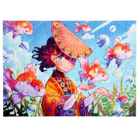 Puzzles 2 in 1 "World of anime No. 4", 104 elements in each puzzle-2