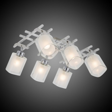 Citilux “Rivoli” CL104160, 56x36 cm, 6x75W, E27, Gray color-1