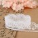 Capricon lace, 23 mm × 10 ± 1 m, white color