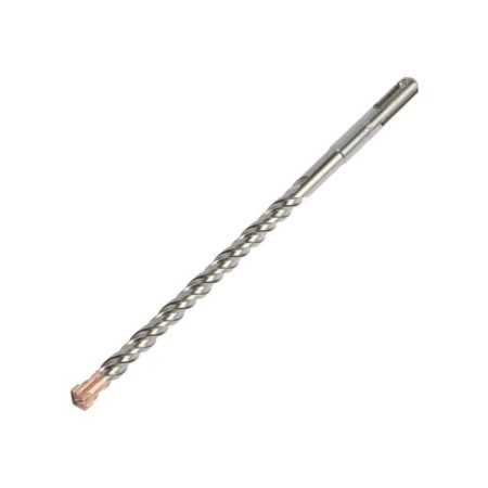 Tundra concrete drill, cross tip, double spiral, SDS-Plus, 10 x 210 mm