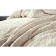 A set with a bedspread "Nadine", size 160x220 cm, 50x70 cm, color milk