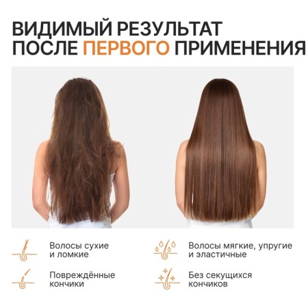 Hair balm with chamomile and cinnamon extract, intensive power, 300 ml, Eco Lab by Ural Lab-3