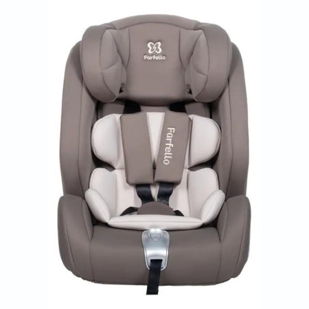 Car seat children's Farfello, group 1/2/3 (9-36 kg), ISOFIX system, coffee color color-6