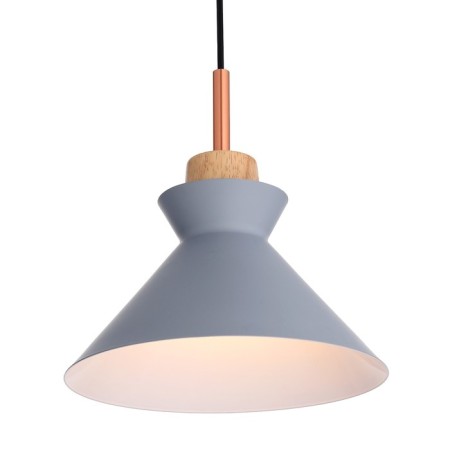 Lamp Bayerlux "Mirella" 1x60W E27 gray 24x24x19 cm.-1