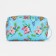 Cosmetic bag with lightning, blue color