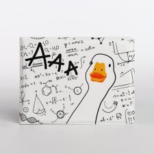 Cover for a student ticket, white color