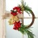 The wreath on the door is interior "willow wreath with flowers" d = 40 cm