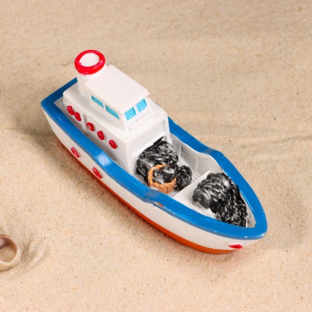 Souvenir ship "Fisherman" 10cm-1