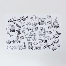 Joy Home Serving napkin, Breakfast, 26x41 cm