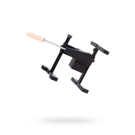 Diva My pleasure sex machine, 2 nozzles, metal, black color, 33 cm