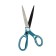 Chancellery scissors 20.5 cm BrunovisConti LadyCut, rubberized handles