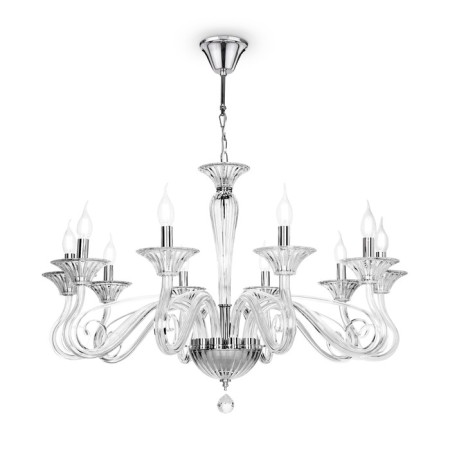 Maytoni Dia010PL-10TR, E14, 10x40 W, 860x860x1790 mm, transparent