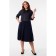 Women's dress, size 62, blue color