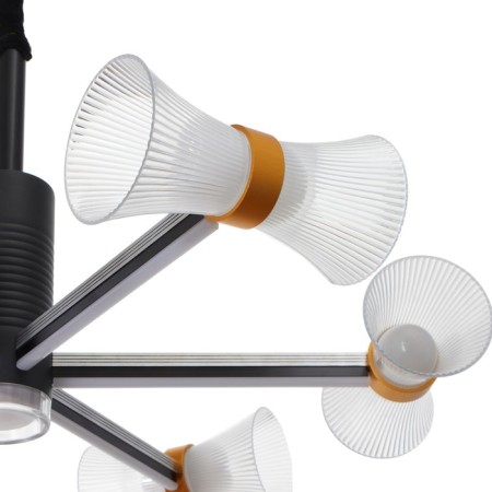 Chandelier 1699/6 LED 100W 3000-6000K black 73x73x60 cm Bayerlux-6