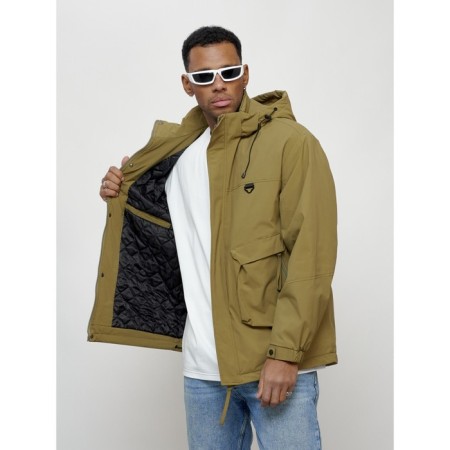 Male spring jacket, size 58, mustard color-6