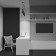 Suspended Technical P318PL-01B, 1xGU10, 40W, 8x8x32 cm, black color