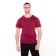 Male T -shirt, Bordeaux color, size 48